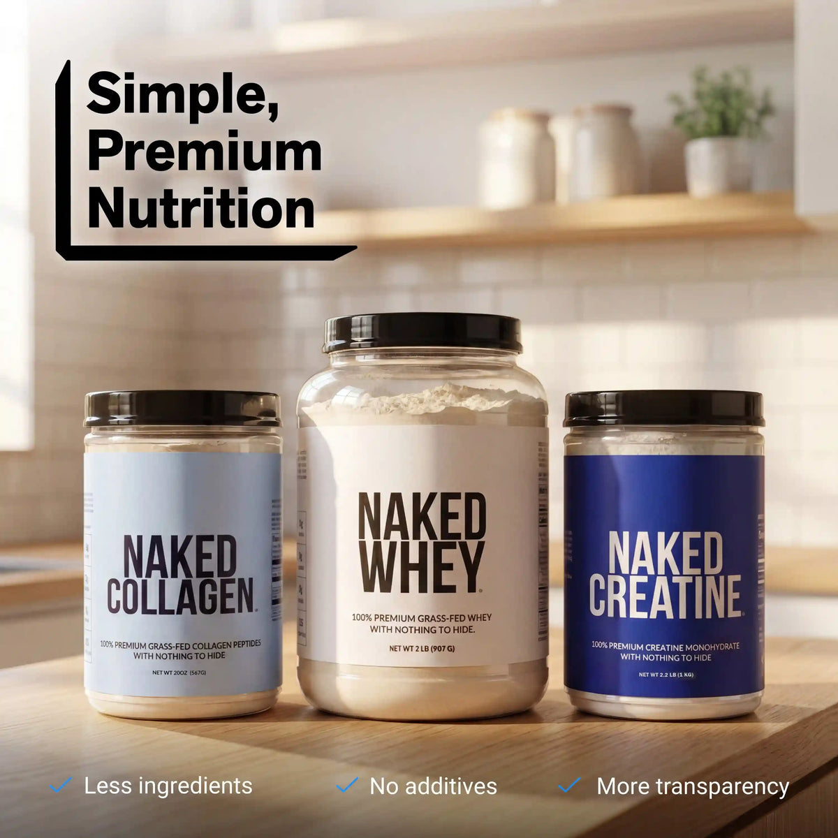 Strawberry Whey Protein Powder | Naked Strawberry Whey - 5LB