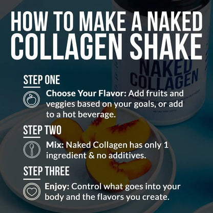 Chocolate Collagen Peptides Powder | Naked Collagen - 1.3 LB